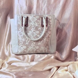 Aldo Pastel Mint Large Tote Beach Work Bag Purse